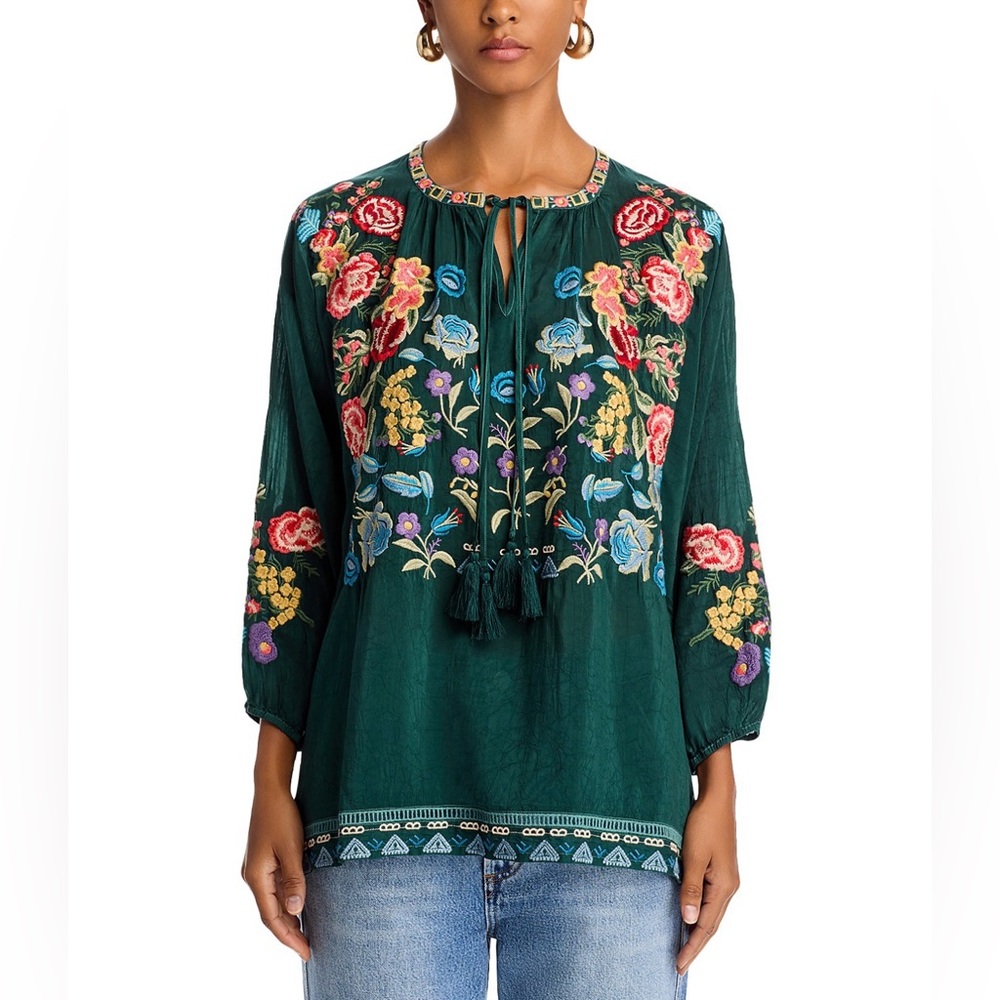 Johnny Was Zadonia Blouse